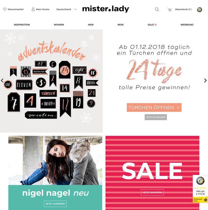 Mister Lady Logo - Mister Lady Gutscheine Februar 2019% + 70% Rabatt Einlösen