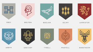 Io9 Logo - game of thrones house logos | The Game of Thrones House Sigils ...