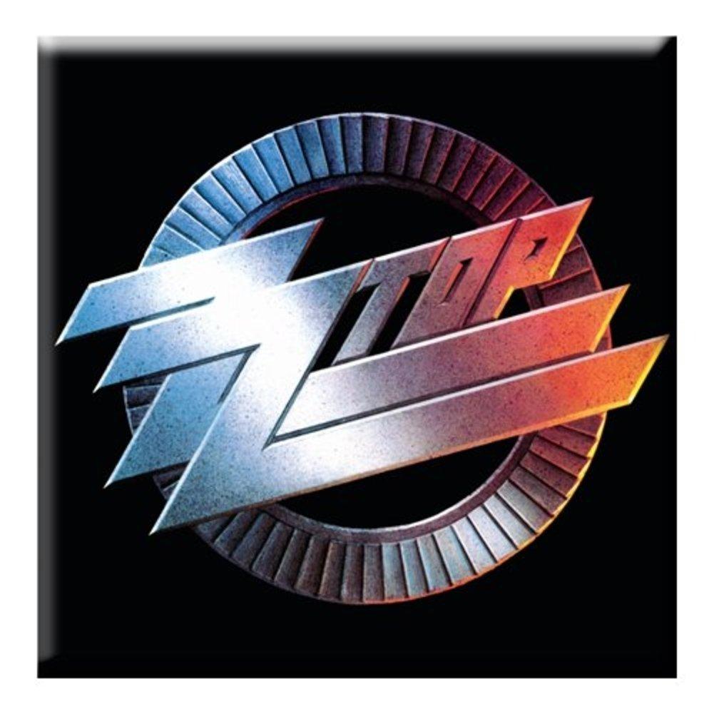 ZZ Top Logo - ZZ Top Circle Logo Magnet