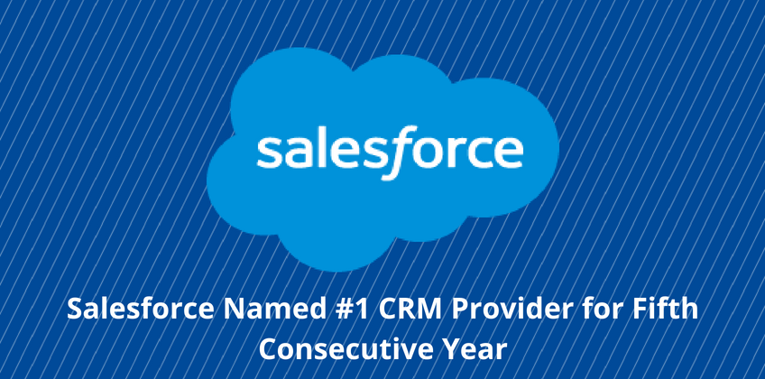 Salesforce.com Logo - Salesforce Named #1 CRM Provider for Fifth Consecutive Year