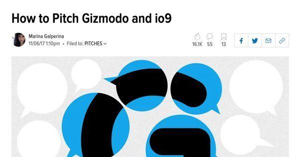 Io9 Logo - 5 Steps to Submit Your First Blog Post to Gizmodo