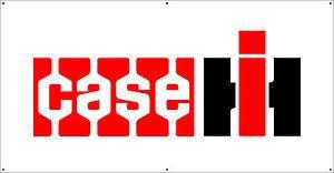 IH Logo - VINTAGE CASE IH LOGO TRACTOR BANNER | eBay