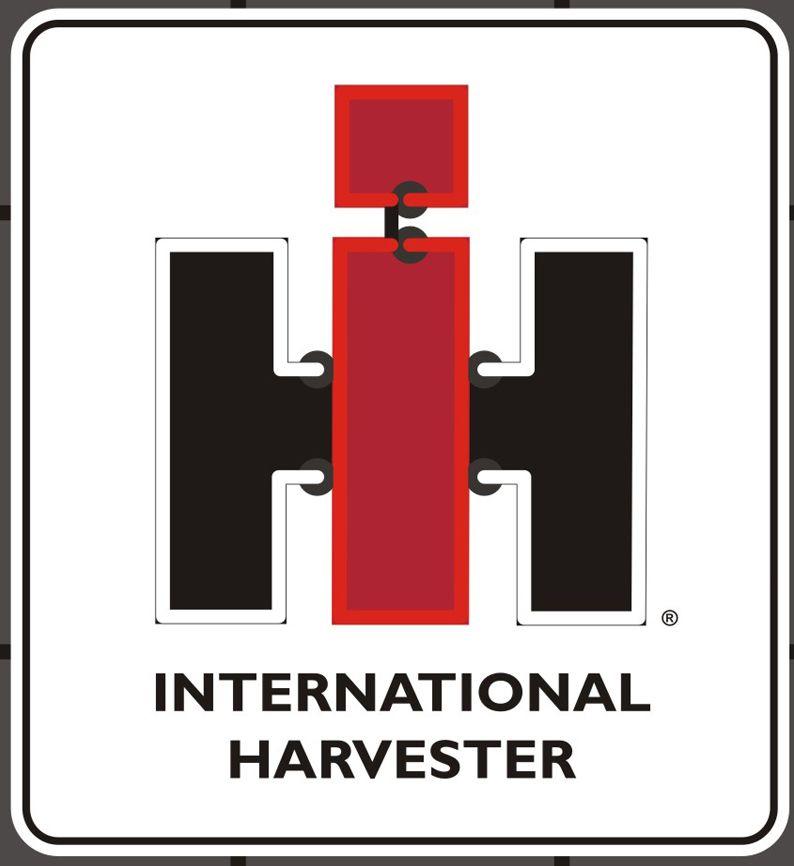 IH Logo - IH International Harvester Tractor Logo Neon Sign