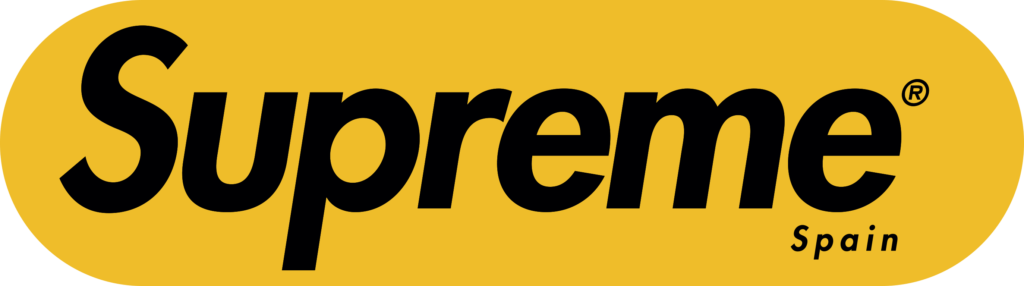 Yellow Supreme Logo - Is Supreme Spain's new store legal? | HIGHXTAR.