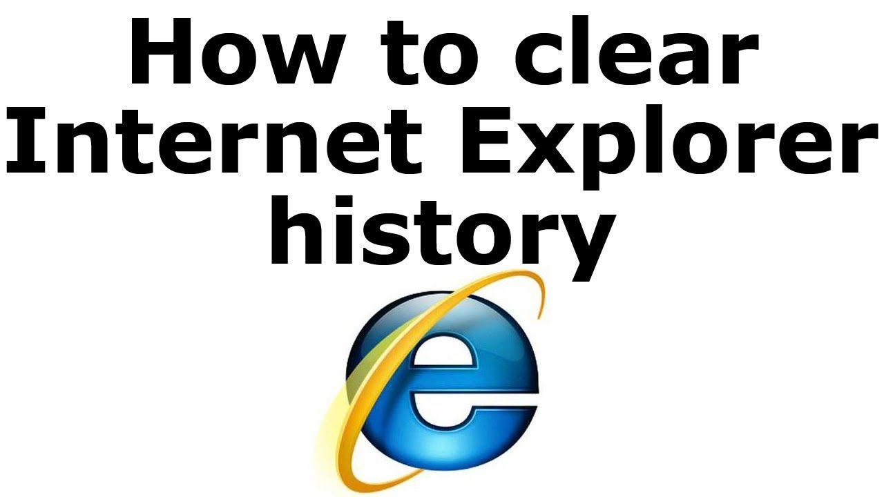 Clear Internet Logo - Here's an easy way to clear history in Internet Explorer