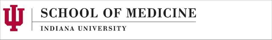 Indiana University School of Medicine Logo - Paul I. Miller School 114 - Carson Scholars Fund