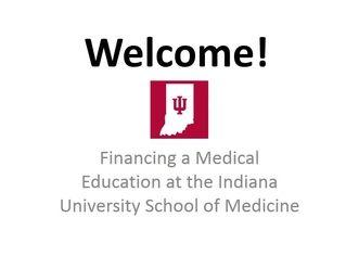 Indiana University School of Medicine Logo - Financing a Medical Education at the IU School of Medicine - Indiana ...