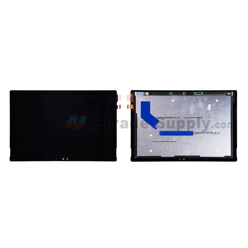 Microsoft Surface Pro Logo - Microsoft Surface Pro 4 LCD Screen and Digitizer Assembly Black