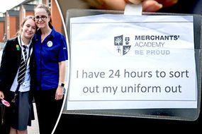 School Uniforms Express Logo - Fury as school plans to add logos to uniforms at twice the price ...