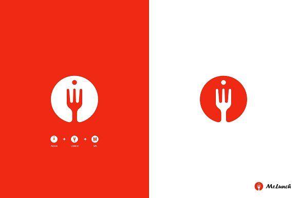 Lunch Logo - Mr.Lunch Logo ~ Logo Templates ~ Creative Market