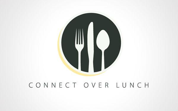 Lunch Logo - BCC | Connect Over Lunch Logo on Behance