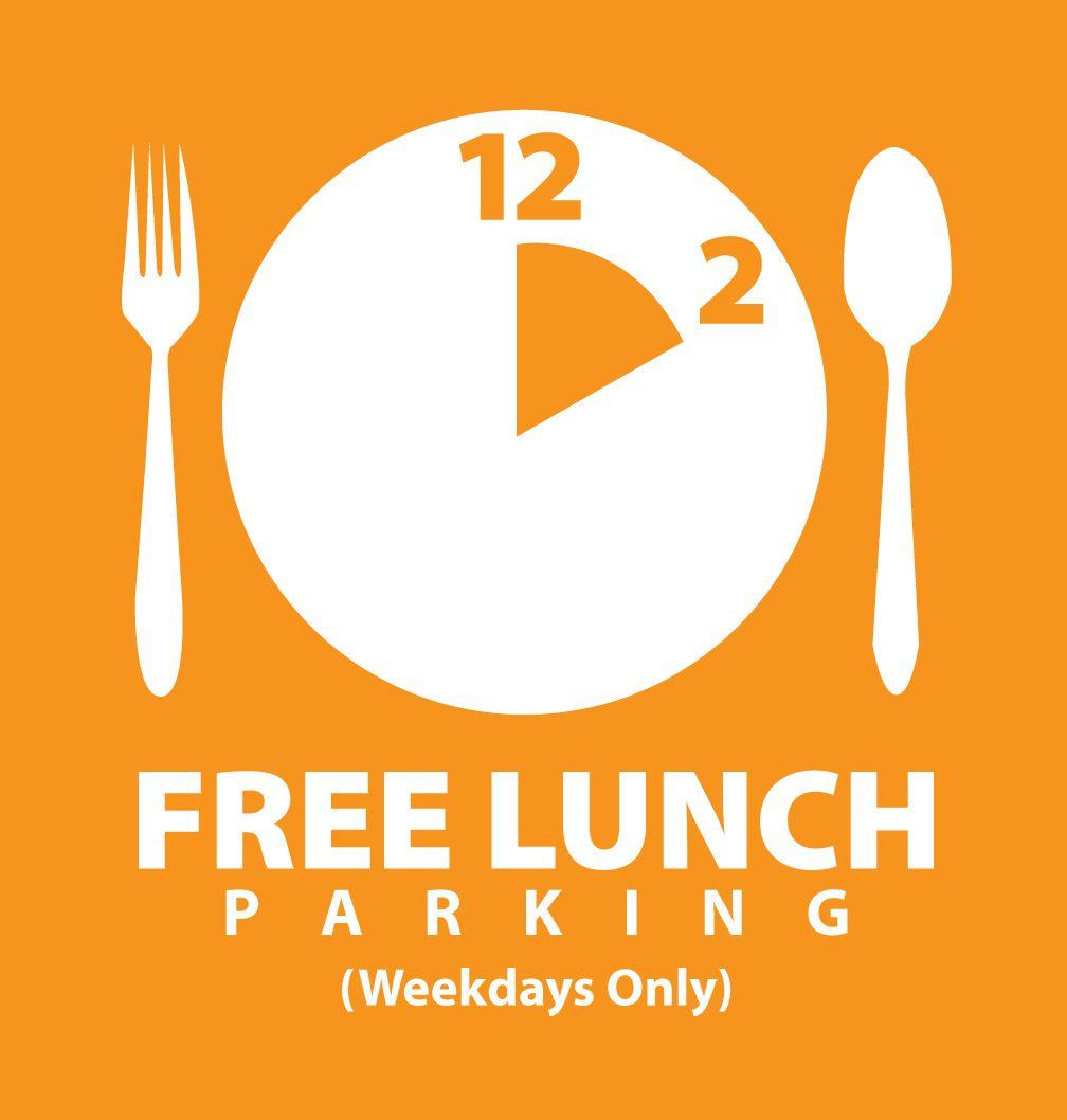 Lunch Logo - Lunch Time Parking logo | vikfolio