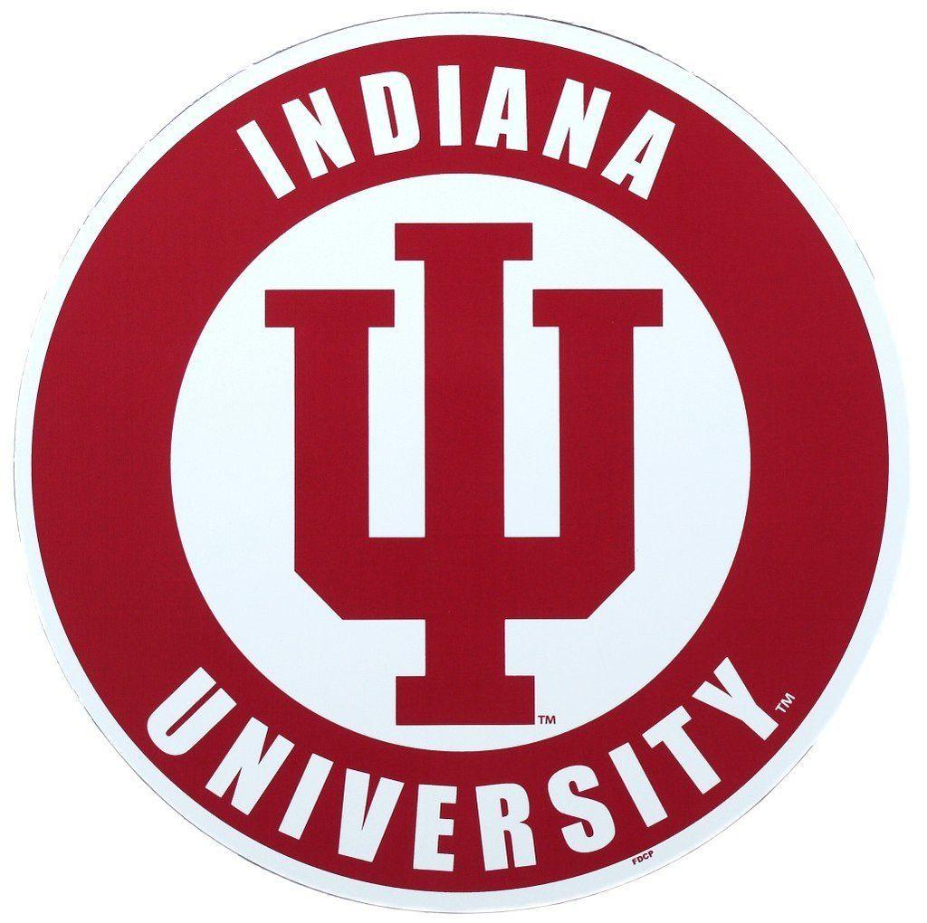 Indiana Hoosiers Basketball Logo - Indiana Hoosiers 12 ''IU'' Car Magnet'. Indiana Hoosiers. Indiana