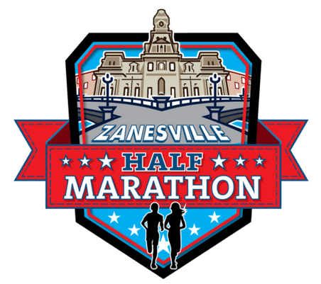 Half Red Half Blue U Logo - First Zanesville Half Marathon nearing