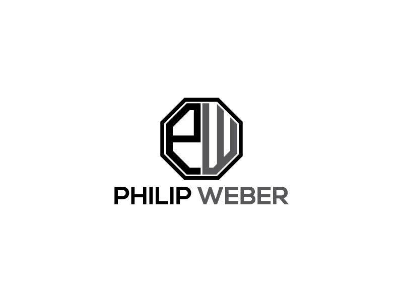 Famous Designer Logo - Bold, Modern, Clothing Logo Design for Philip Weber / PW