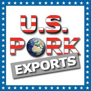 Half Red Half Blue U Logo - U.S. Pork Exports Solid In June; First Half Volumes Ahead Of 2015