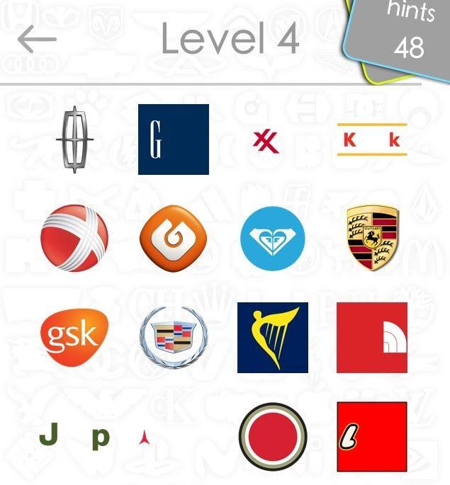 Girl with Flowing Hair Logo - Level 4 Quiz Answers