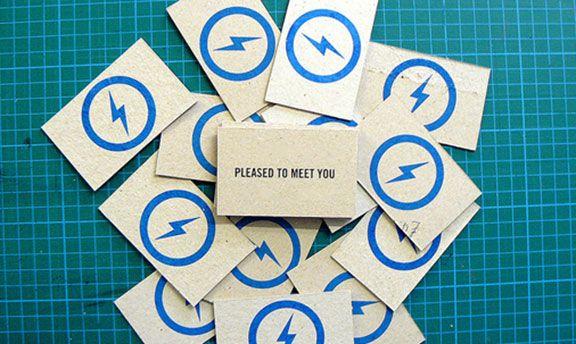 Lightning Bolt Business Logo - 5 Great Business Card Apps for Your Smartphone