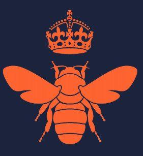 Orange and Blue Hornet Logo - Logo Bee T Shirts & Shirt Designs