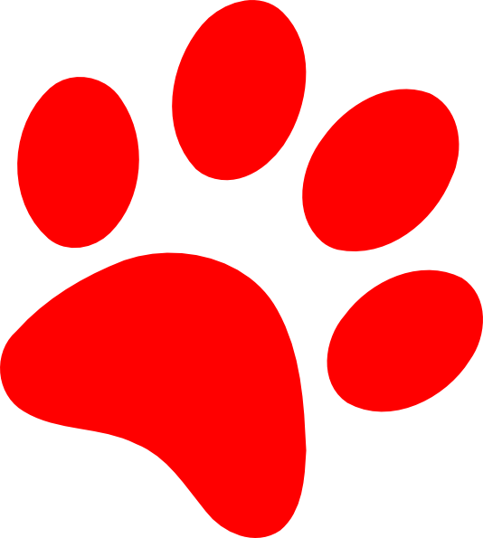 Red Paw Logo - Free Wildcat Paw, Download Free
