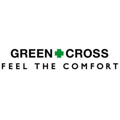 White Green Cross Logo - Green Cross Footwear - Oshakati Pharmacy Group