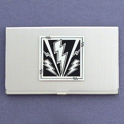 Lightning Bolt Business Logo - Lightning Bolt Business Card Case | Kyle Design