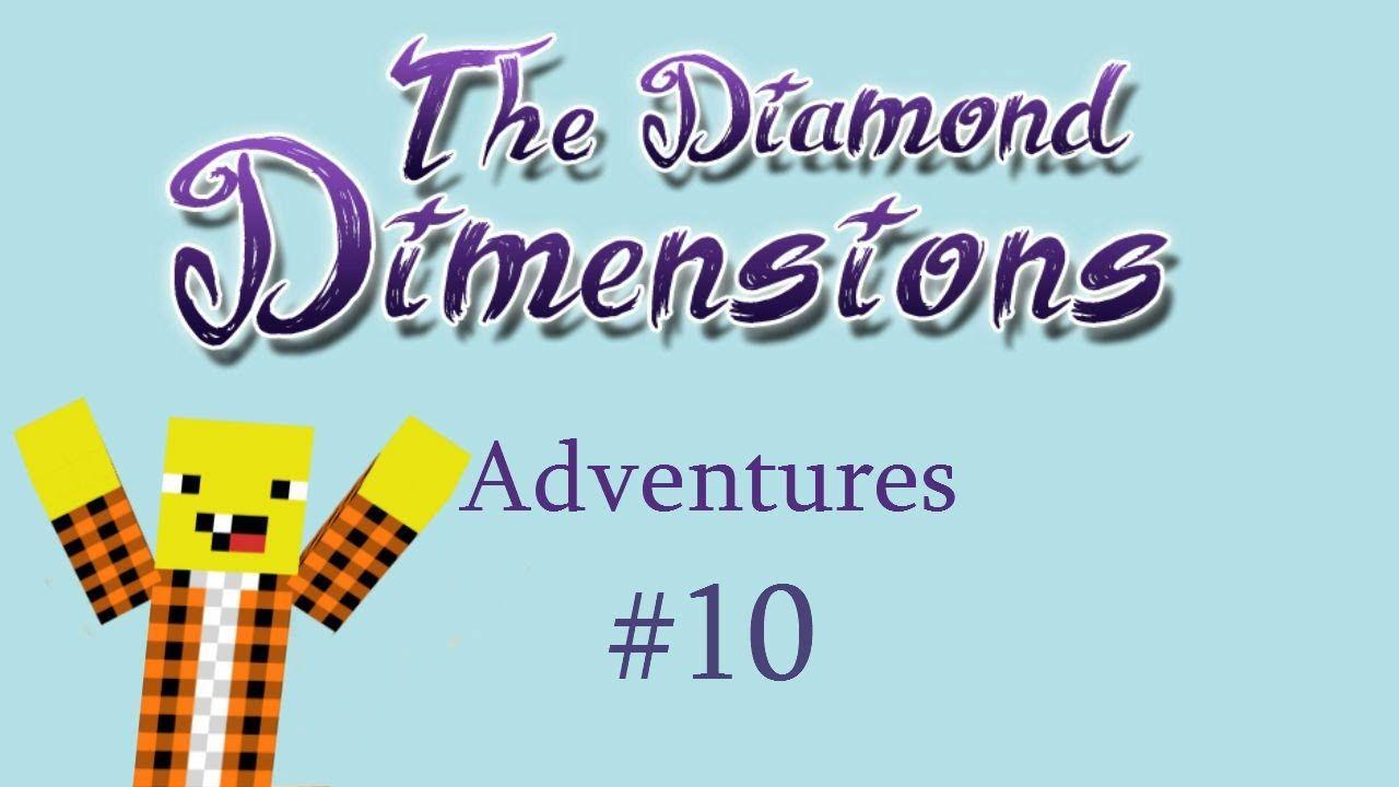 Diamond Dimensions Logo - Diamond dimensions 10 (modded survival): Iron Farm! - YouTube