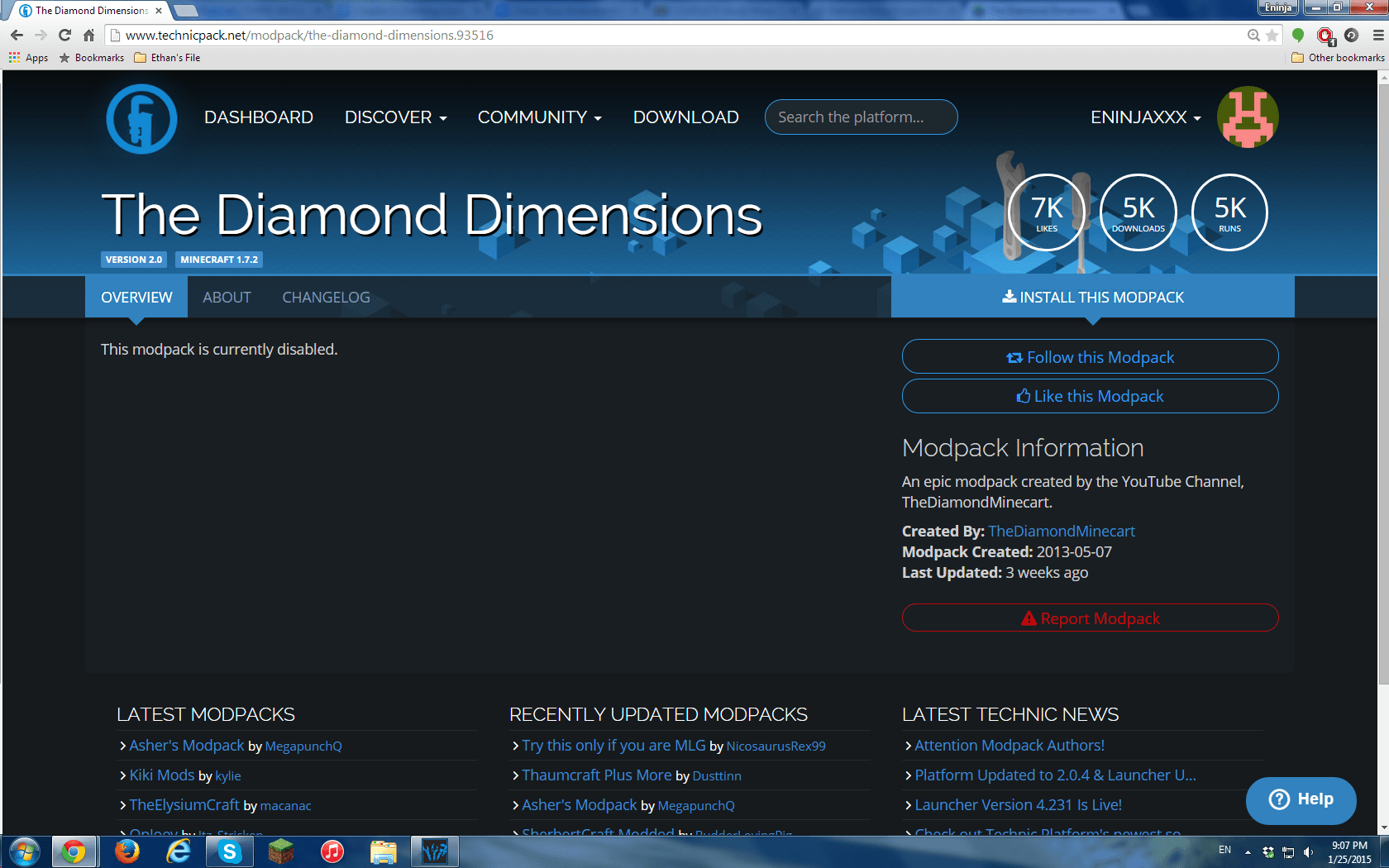 Diamond Dimensions Logo - The Diamond Dimensions Modpack - New Dimensions, Mobs, Weapons ...