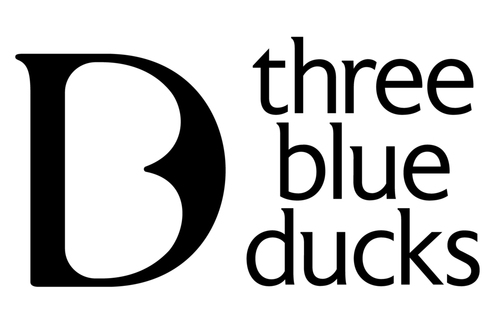 Three Blue Bar Logo - Three Blue Ducks - Restaurant — The Farm Byron Bay