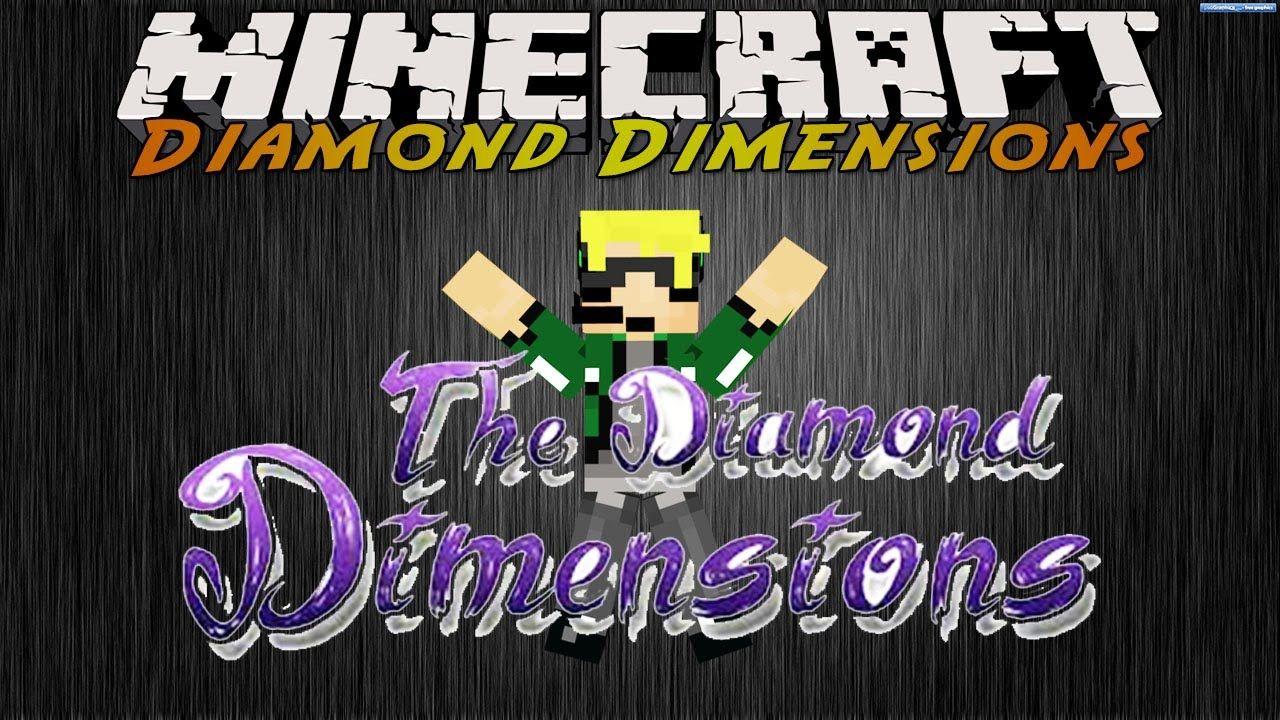 Diamond Dimensions Logo - Minecraft : DIAMOND DIMENSIONS 2! - YouTube