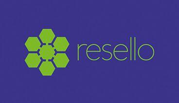 Purple Green and Blue Logo - Resello - Branding guide