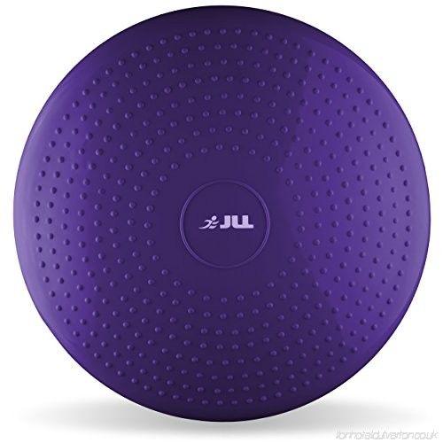 Purple Green and Blue Logo - JLL Inflatable Air Stability Balance Wobble Cushion with Pump ...