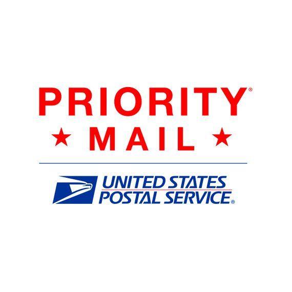 USPS Priority Mail Logo - Upgrade to Priority Shipping Small Flat Rate Envelope/Package | Etsy