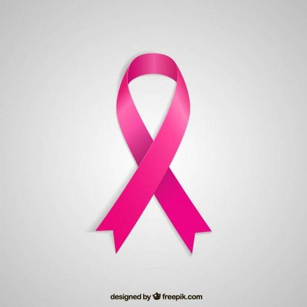 Cancer Logo - Pink ribbon for breast cancer Vector | Free Download