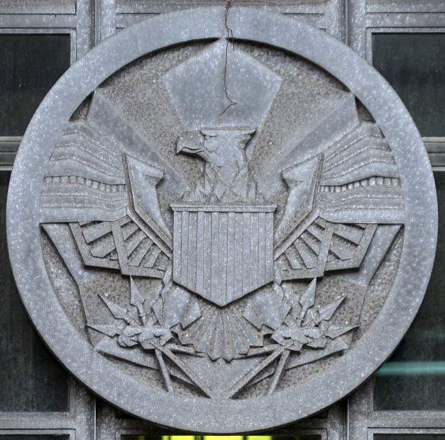 Post Office Blue Eagle Logo - New Kensington post office seal's origin remains a mystery | TribLIVE