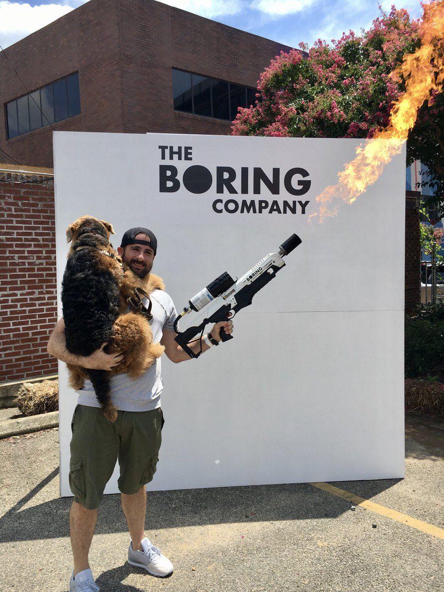 The Boring Company Flamethrower Logo - The Boring Company on Twitter: 