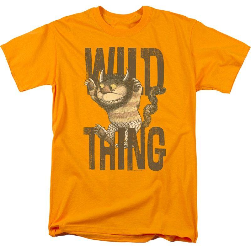Popular Orange Logo - Where The Wild Things Are Logo Orange Tshirt | TVMovieDepot.com