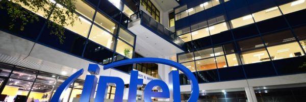 Intel Corp Logo - Intel Headquarters Image (B Roll, Photo)