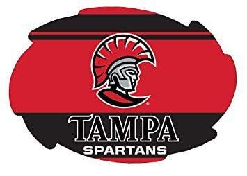 University of Tampa Logo - University of Tampa Spartans 5 x 6 Swirl Sticker Decal