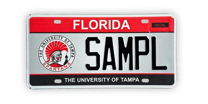 University of Tampa Logo - The University of Tampa - News - UT Unveils Redesigned License Plate