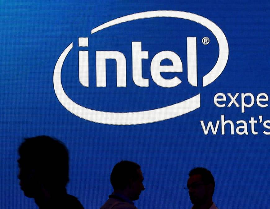Intel Corp Logo - Intel to shed 000 workers amid PC sales slump, shift in direction