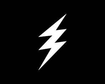 Lightning Bolt Car Logo - Lightning bolt decal | Etsy