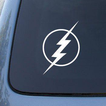 Lightning Bolt Car Logo - The Flash Lightning Bolt, Truck, Notebook, Vinyl