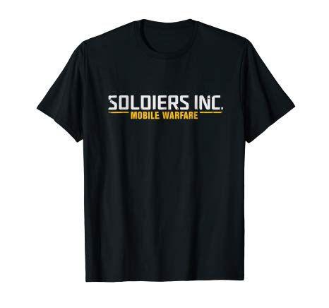 Inc Clothing Logo - Amazon.com: Soldiers Inc: Mobile Warfare Logo Premium T-Shirt: Clothing