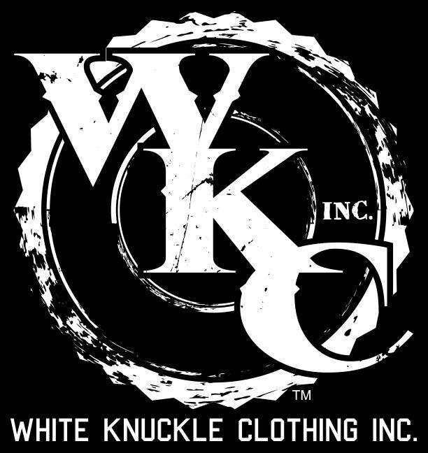 White Clothing Logo - SHOP White Knuckle Clothing Inc. | Mens Tees, Hoodies & More