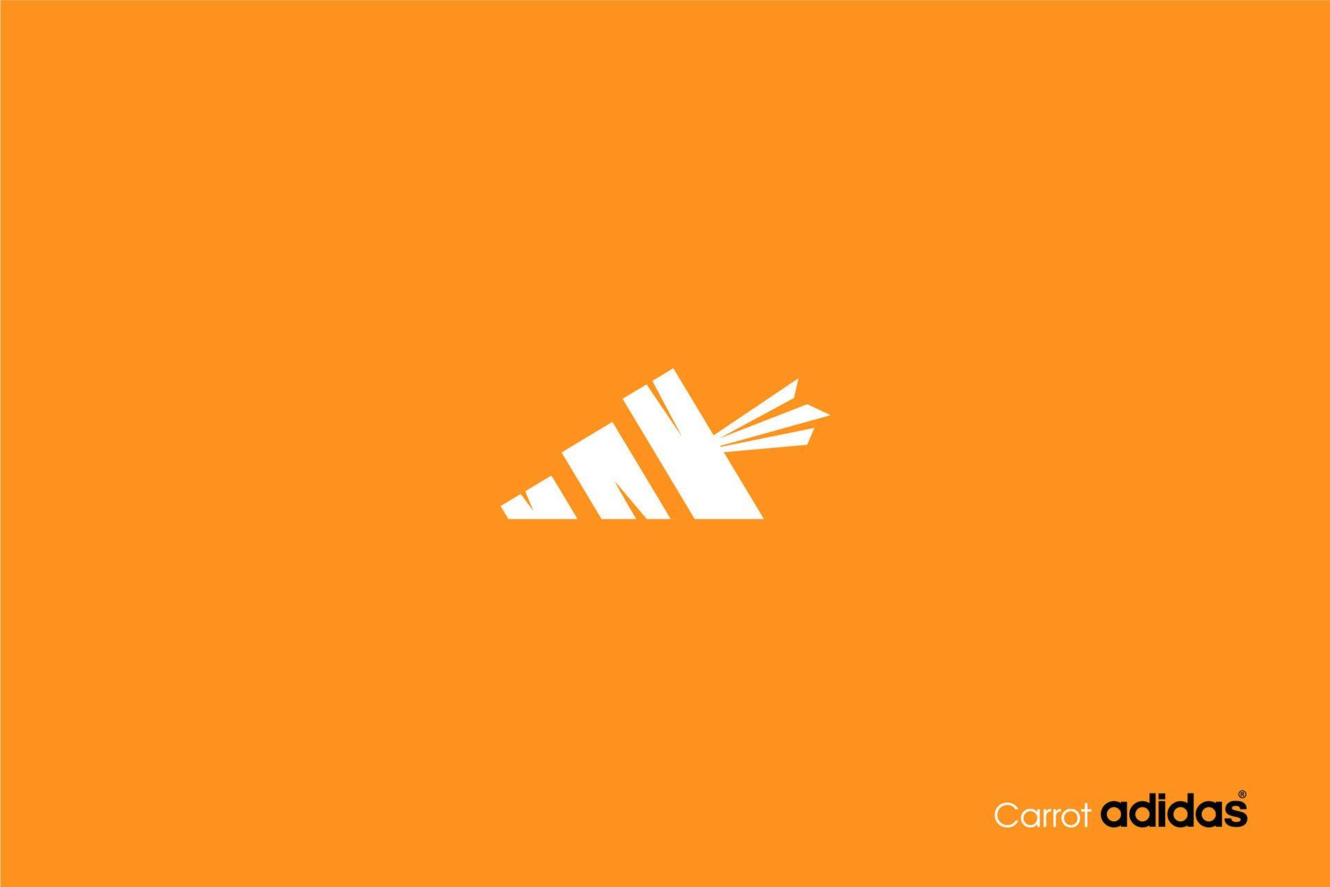 Orange Adidas Logo - Xudayar Agayarov - ADIDAS