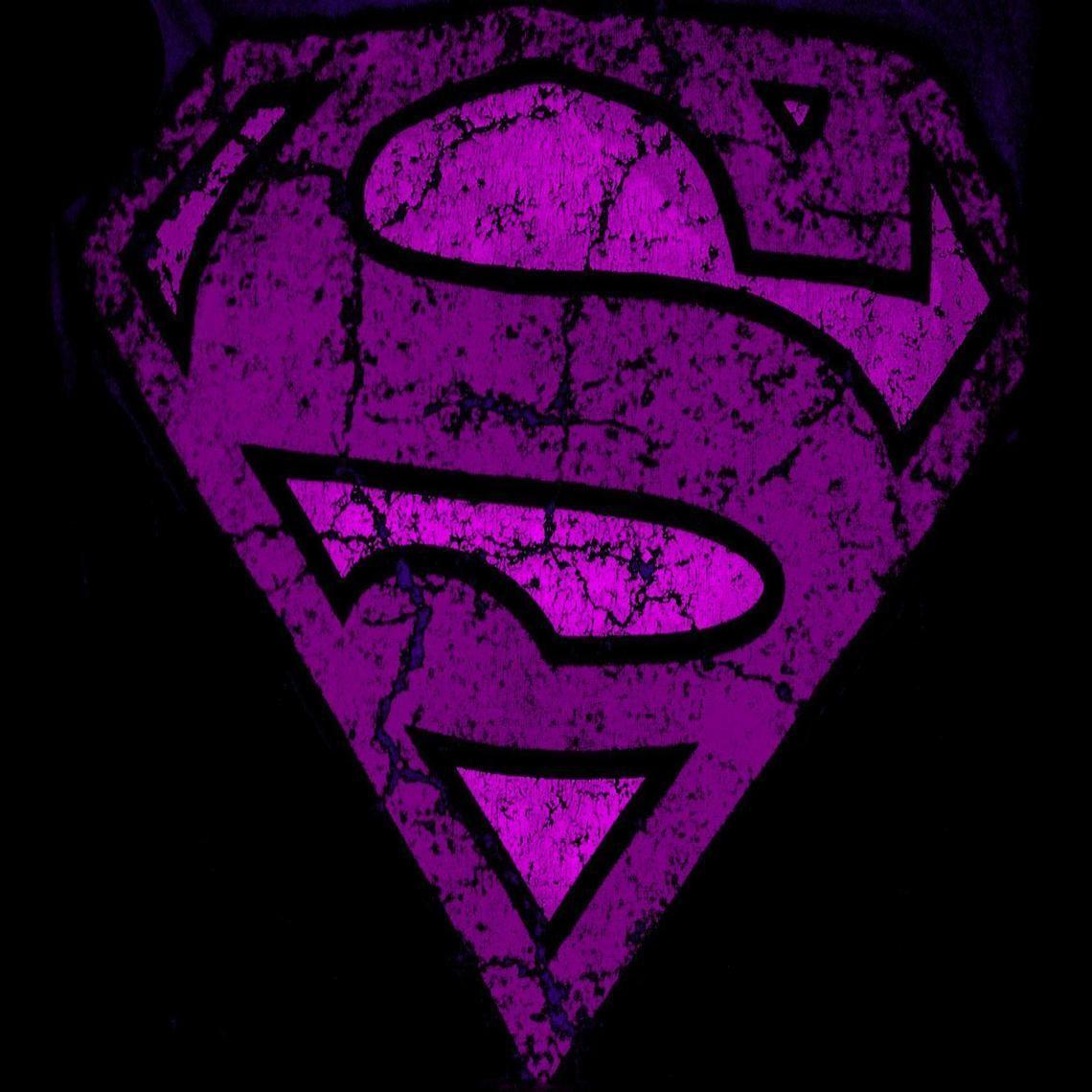 Purple Superman Logo - PURPLE SUPERMAN LOGO. Superman Wallpaper. Superman, Superman logo