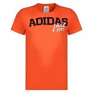 Orange Adidas Logo - New - Men's Adidas Logo T-Shirt, Top - Blue Orange Black | eBay