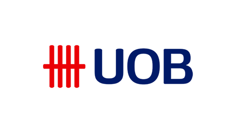 Red and Blue Bank Logo - UOB : Our Logo