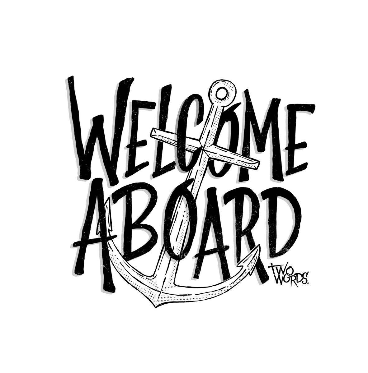 Two Words and Gray Logo - Welcome Aboard – TWO WORDS